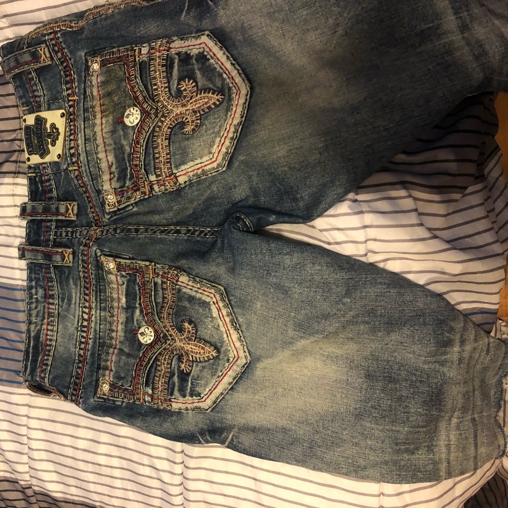 Rock revival Jean shorts